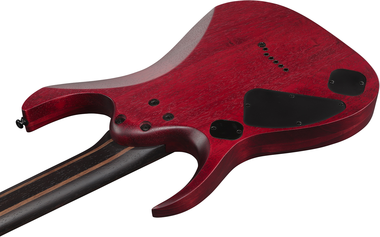 Ibanez Rgd721fa Wuf Iron Label 7c Baryton 2h Dimarzio Ht Eb - Stained Wine Red Burst Flat - Bariton elektrische gitaar - Variation 3