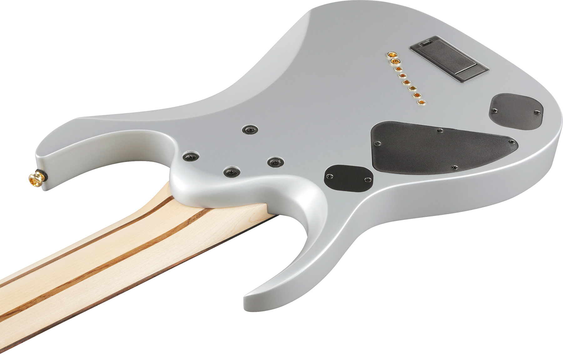 Ibanez Rgdms8 Csm Axe Design Lab 8c Multiscale 2h Fishman Fluence Modern Ht Eb - Classic Silver Matte - 8 en 9 snarige elektrische gitaar - Variation 