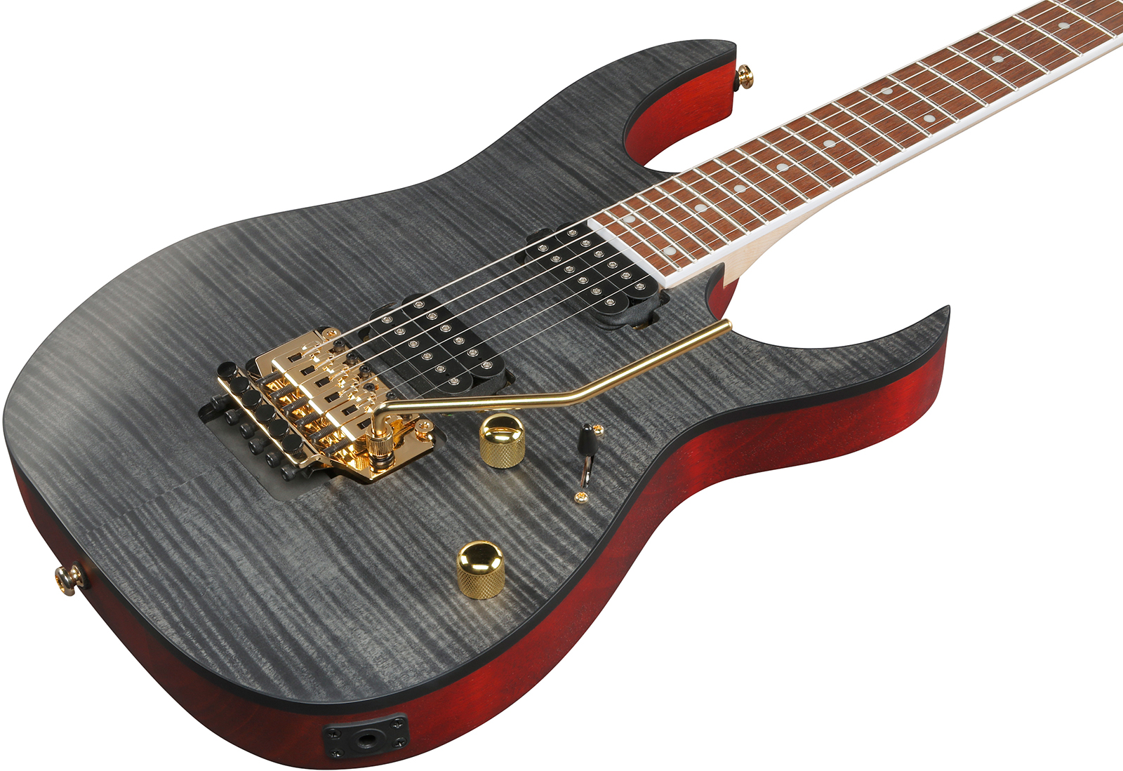 Ibanez Rgr420fmsp Tgf Standard Ltd 2h Fr Jat - Transparent Gray Flat - Metal elektrische gitaar - Variation 2