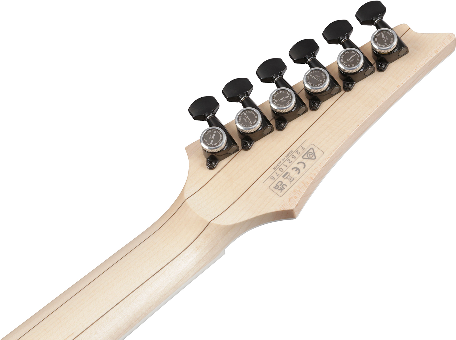 Ibanez Rgr662ahbf Wk Prestige Jap 2h Dimarzio Ht Rw - Weathered Black - Elektrische gitaar in Strat vorm - Variation 4