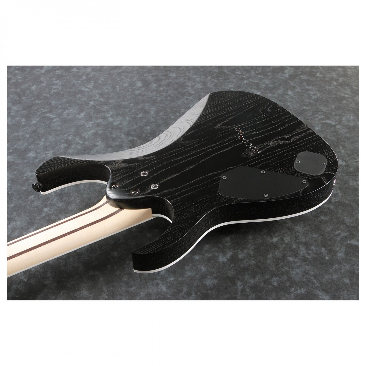 Ibanez Rgr752ahbf Wk Prestige Jap 7c 2h Dimarzio Ht Eb - Weathered Black - 7-snarige elektrische gitaar - Variation 3