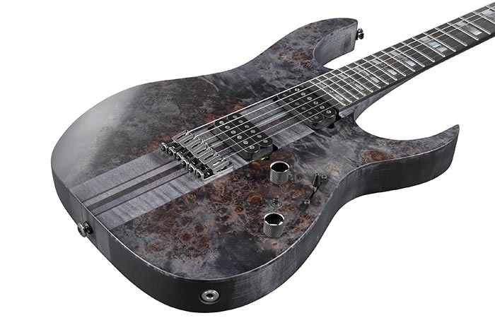 Ibanez Rgt1221pb Dtf Premium Hh Dimarzio Ht Eb - Deep Twilight Flat - Elektrische gitaar in Str-vorm - Variation 2