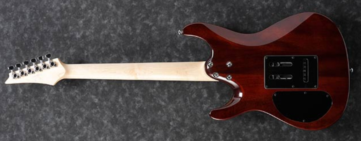 Ibanez Sa360nqm Bmg Standard Hss Trem Jat - Black Mirage Gradation Low Gloss - Elektrische gitaar in Str-vorm - Variation 1