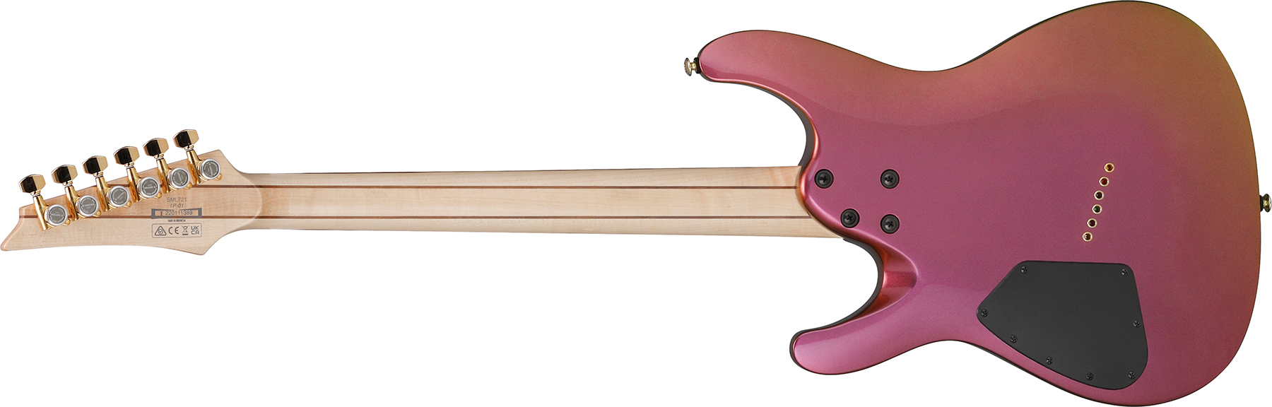 Ibanez Sml721 Rgc Axe Design Lab Multiscale 2h Ht Rw - Rose Gold Chameleon - Multi-scale gitaar - Variation 1
