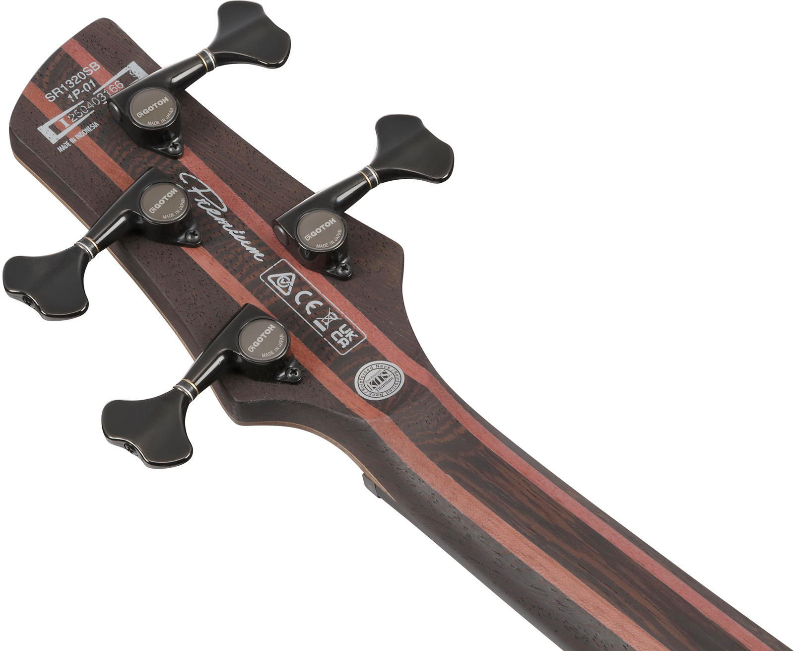 Ibanez Sr1320sb Ivf Premium Active Pp - Icebreaker Wave Flat - Solid body elektrische bas - Variation 4