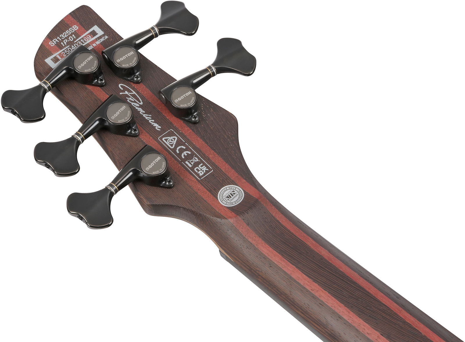 Ibanez Sr1325sb Avl Premium 5c Active Pp - Aqua Wave Low Gloss - Solid body elektrische bas - Variation 4