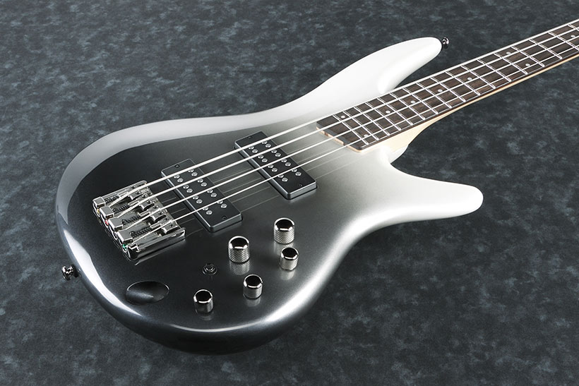 Ibanez Sr300e Pfm Standard - Pearl Black Fade Metallic - Solid body elektrische bas - Variation 1