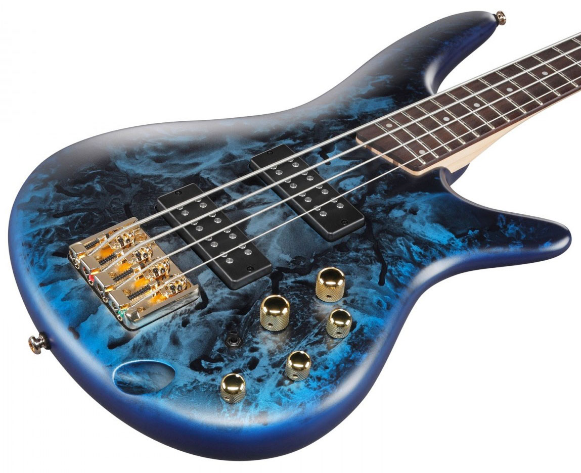 Ibanez Sr300edx Czm Standard Active Jat - Cosmic Blue Frozen Matte - Solid body elektrische bas - Variation 2