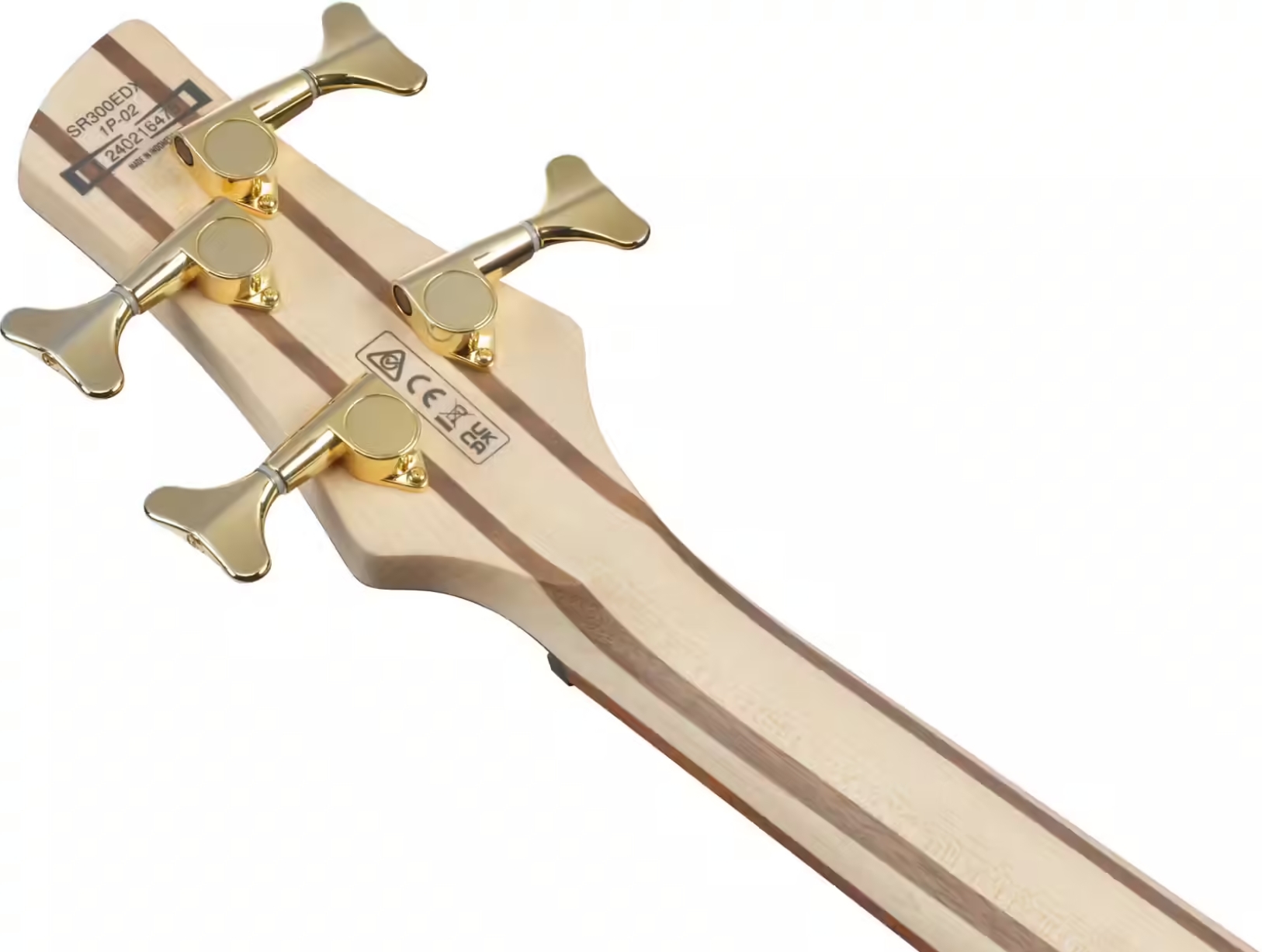 Ibanez Sr300edx Fdm Standard Ltd Active Jat - Frozen Gold Matte - Solid body elektrische bas - Variation 4