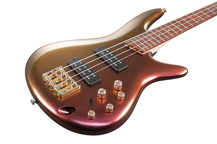 Ibanez Sr300edx Rgc Standard Active Jat - Rose Gold Chameleon - Solid body elektrische bas - Variation 2