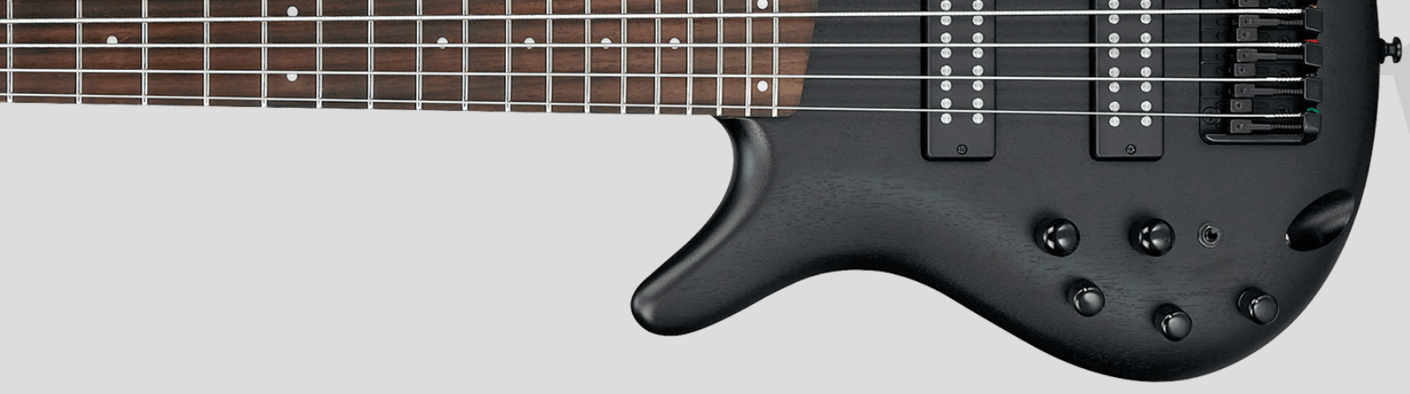 Ibanez Sr305ebl Wk Lh Gaucher Standard 5-cordes Active Jat - Weathered Black - Solid body elektrische bas - Variation 1