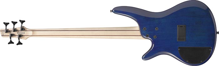 Ibanez Sr375e Spb Standard 5c Active Jat - Sapphire Blue - Solid body elektrische bas - Variation 1