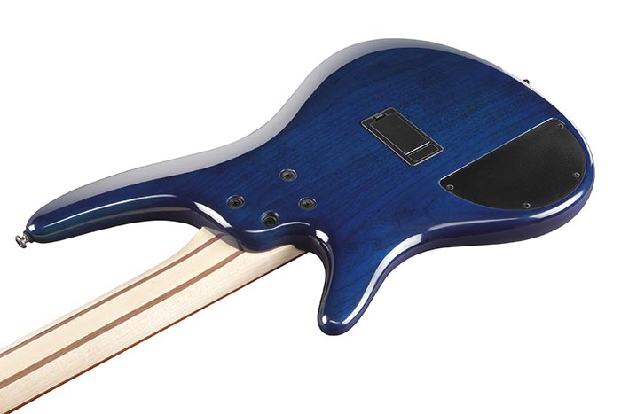 Ibanez Sr375e Spb Standard 5c Active Jat - Sapphire Blue - Solid body elektrische bas - Variation 3