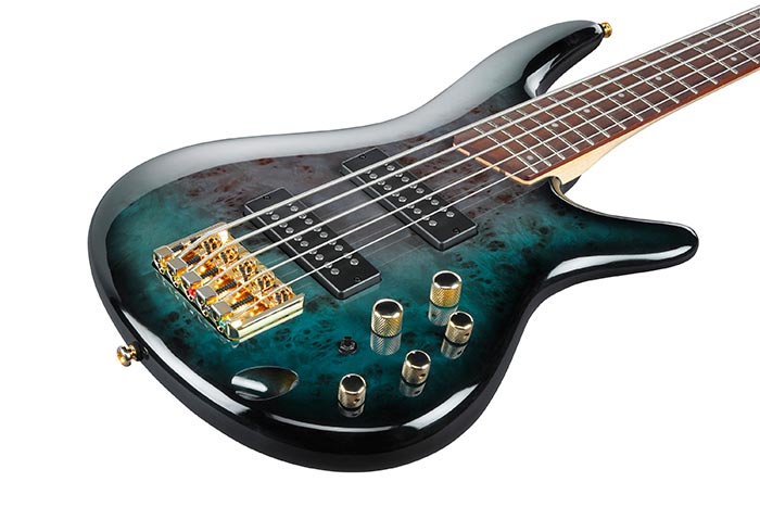 Ibanez Sr405epbdx Tsu Standard 5c Active Jat - Tropical Seafloor Burst - Solid body elektrische bas - Variation 2