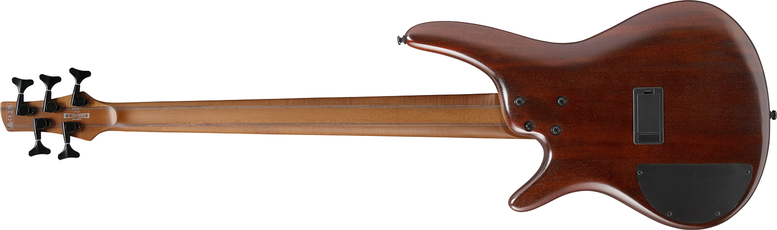 Ibanez Sr505a Mhl Standard 5c Active Bartolini Rw - Mahogany Brown Burst Low Gloss - Solid body elektrische bas - Variation 1