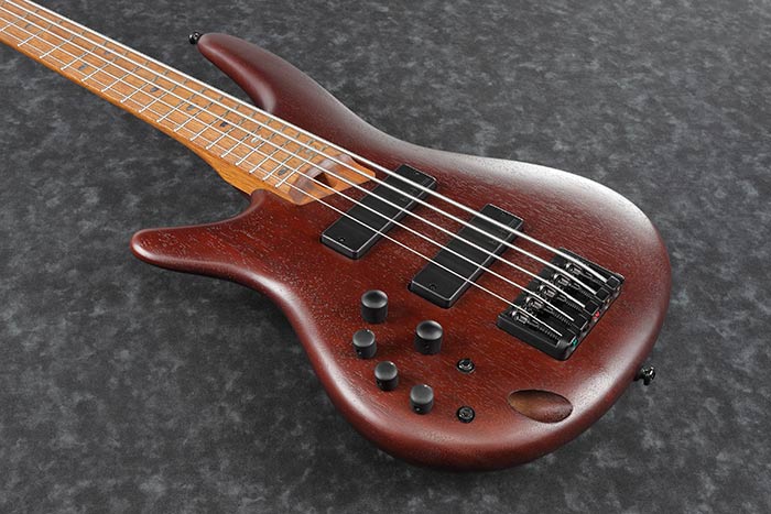 Ibanez Sr505el Bm Standard 5c Lh Gaucher Active Bartolini Rw - Brown Mahogany - Solid body elektrische bas - Variation 2