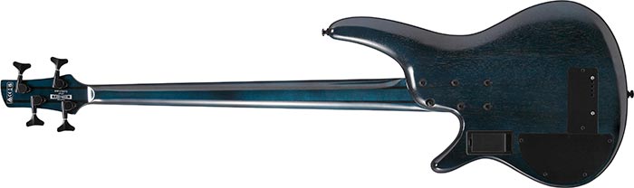 Ibanez Srd900 Ctl Workshop Active Piezo Pp - Cosmic Blue Starburst - Hollow body elektrische bas - Variation 1