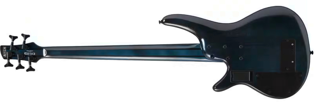 Ibanez Srd905 Ctl Workshop 5c Active Piezo Pp - Cosmic Blue Starburst Low Gloss - Hollow body elektrische bas - Variation 1