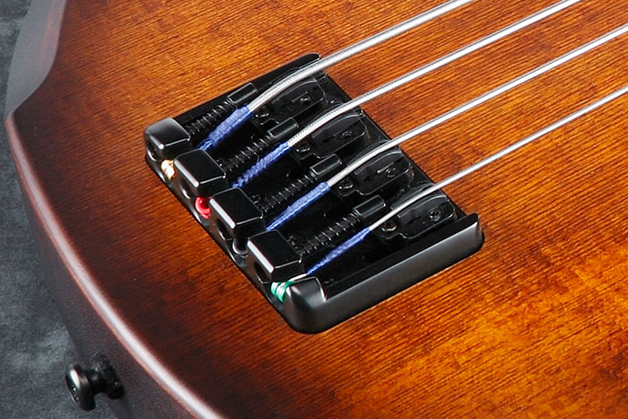 Ibanez Srh500f Nnf Fretless Workshop Epicea Acajou Rw - Natural Browned Burst Flat - Hollow body elektrische bas - Variation 2