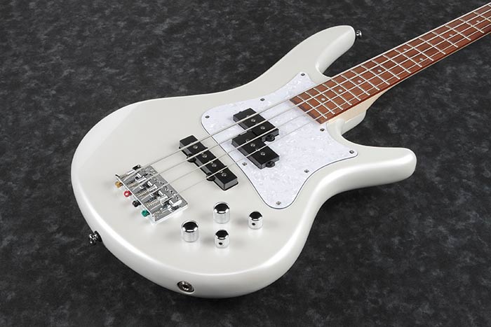 Ibanez Srmd200 Pw Sr Mezzo Active Jat - Pearl White - Short scale elektrische bas - Variation 2