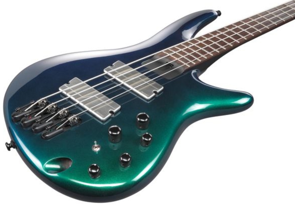 Ibanez Srms720 Bcm Workshop 4c Multiscale Active Fishman Fluence Pp - Blue Chameleon - Solid body elektrische bas - Variation 2