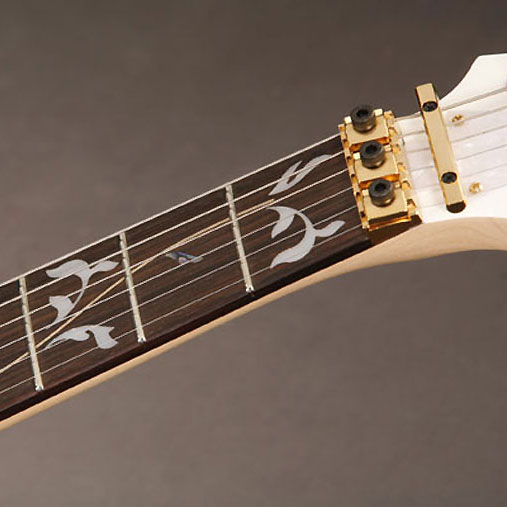 Ibanez Steve Vai Jem7v Wh Prestige Japon Signature Hsh Fr Rw - White - Elektrische gitaar in Str-vorm - Variation 4