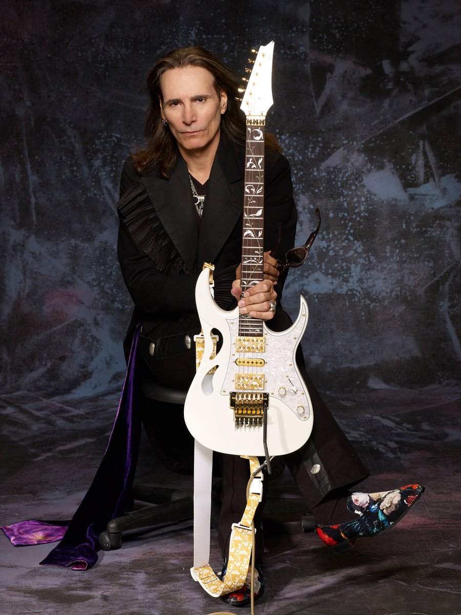 Ibanez Steve Vai Pia3761 Slw Signature Jap Hh Dimarzio Fr Rw - Stallion White - Elektrische gitaar in Str-vorm - Variation 6