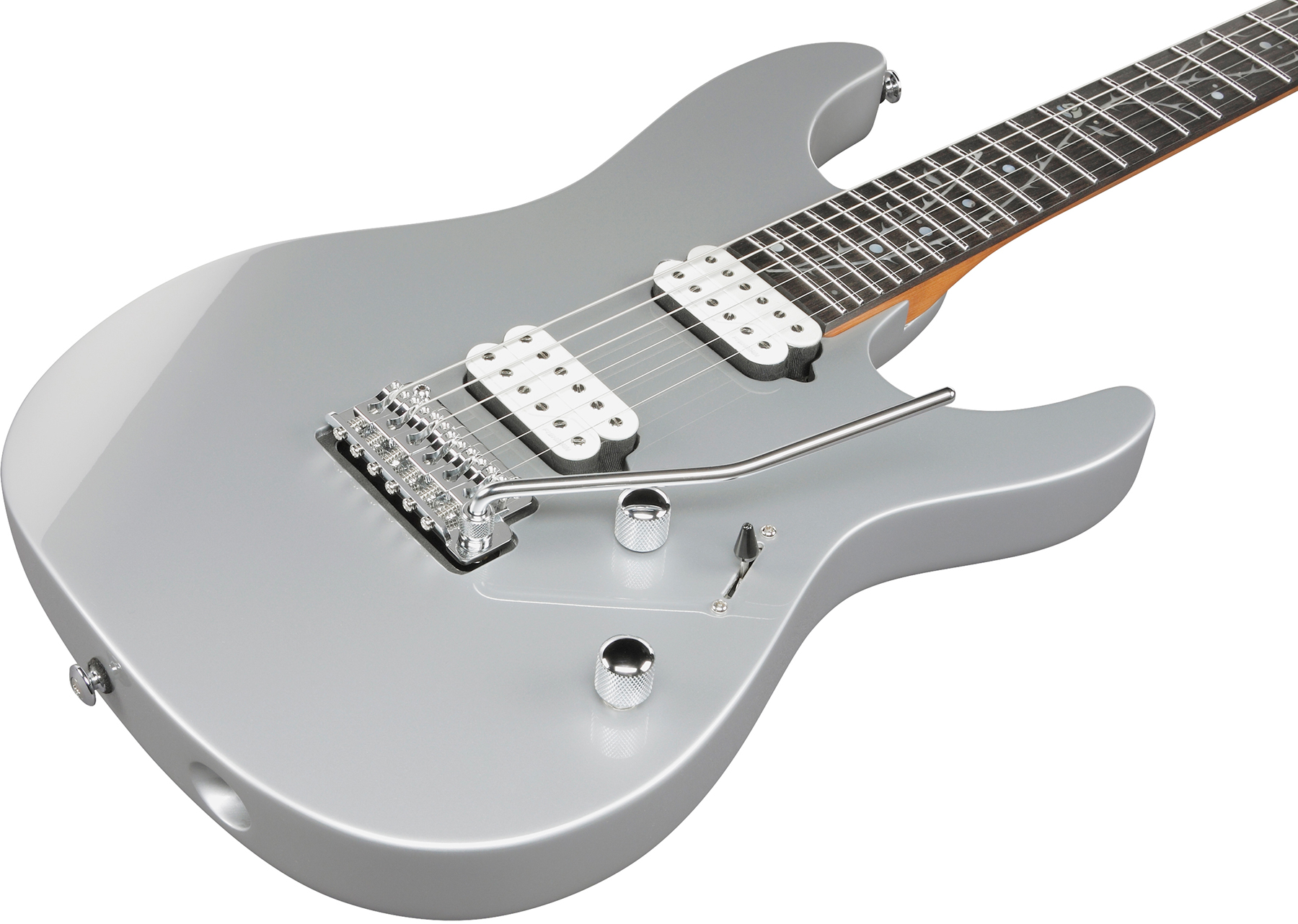 Ibanez Tim Henson Tod10 Premium Signature 2h Fishman Fluence Trem Eb - Silver - Elektrische gitaar in Str-vorm - Variation 2