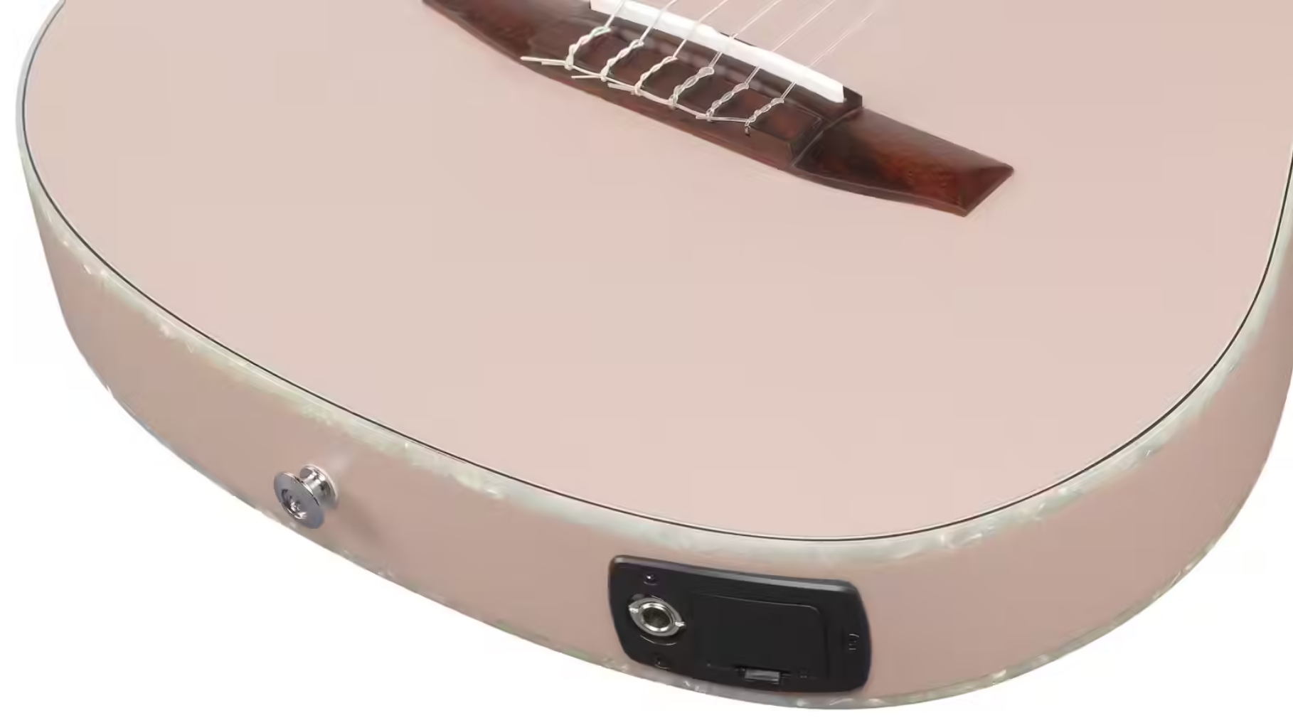 Ibanez Tim Henson Tod10n Paf Ind Signature Epicea Sapele Rw - Pearl Pink Flat - Klassieke gitaar 4/4 - Variation 2