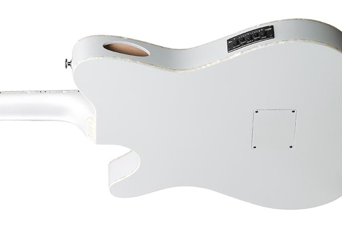 Ibanez Tim Henson Tod10n Smf Ind Signature Epicea Sapele Rw - Silver Metallic Flat - Klassieke gitaar 4/4 - Variation 3