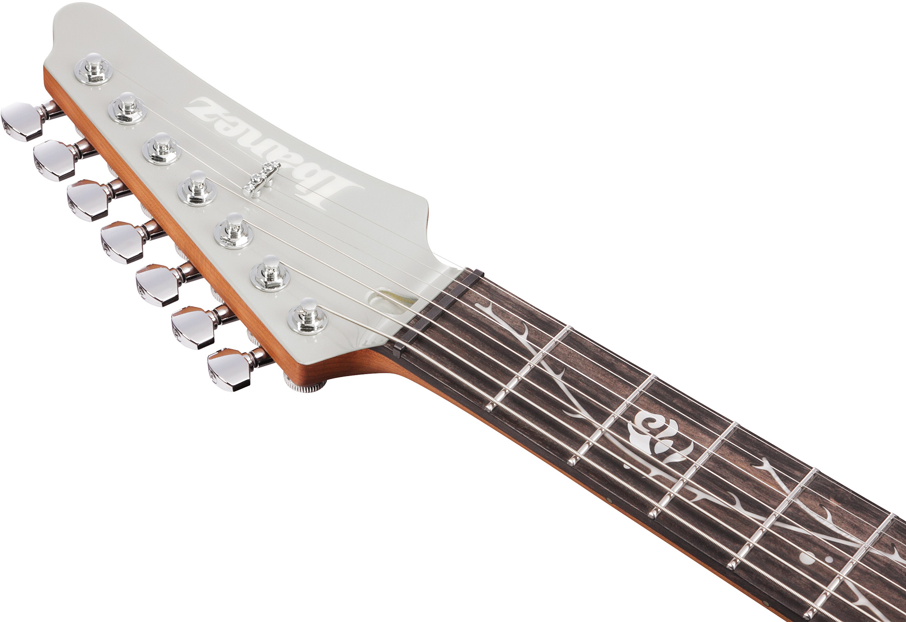 Ibanez Tim Henson Tod70 Signature 7c 2h Trem Eb - Metallic Grey - Kenmerkende elektrische gitaar - Variation 4