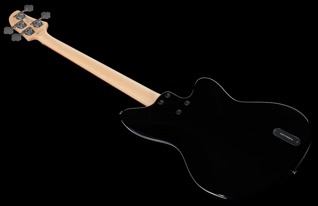 Ibanez Tmb100l Bk Standard Talman Bass Lh Gaucher Active Jat - Black - Solid body elektrische bas - Variation 1