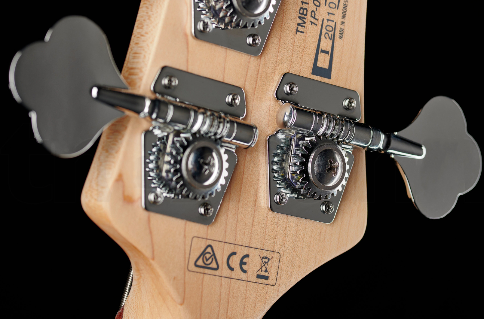 Ibanez Tmb100l Bk Standard Talman Bass Lh Gaucher Active Jat - Black - Solid body elektrische bas - Variation 3