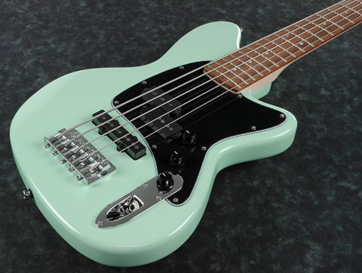 Ibanez Tmb35 Mgr Talman Bass 5-cordes Jat - Mint Green - Short scale elektrische bas - Variation 1