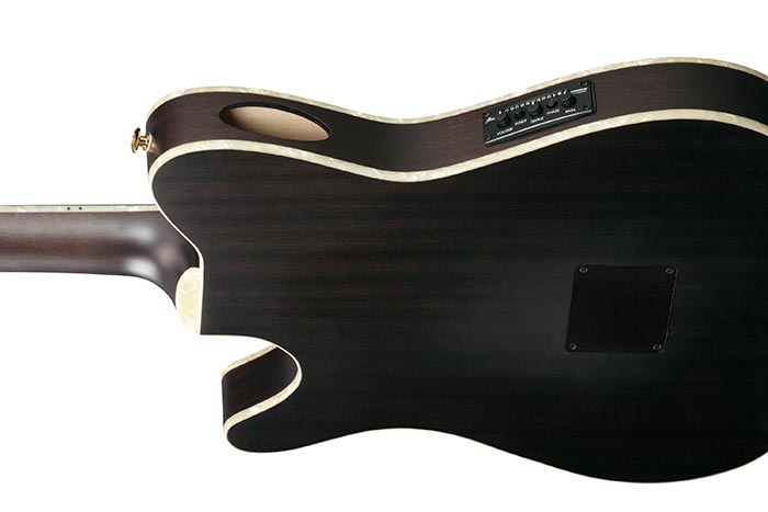 Ibanez Tod10n Tim Henson Signature Electro Sitka Sapele Wal - Black - Klassieke gitaar 4/4 - Variation 1