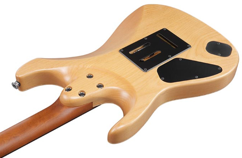 Ibanez Tom Quayle Tqm2 Jap Signature Hss Trem Rw - Charcol Black Burst Flat - Kenmerkende elektrische gitaar - Variation 4