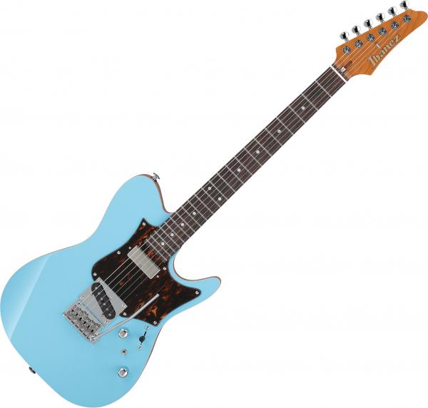 Solid body elektrische gitaar Ibanez Tom Quayle TQMS1 CTB Japan - Celeste blue