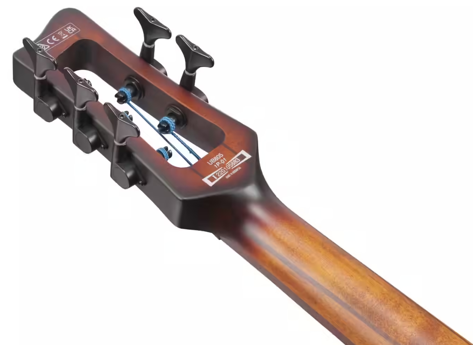 Ibanez Ub805 Mob Upright Bass 5c Jat - Mahogany Oil Burst - Solid body elektrische bas - Variation 5