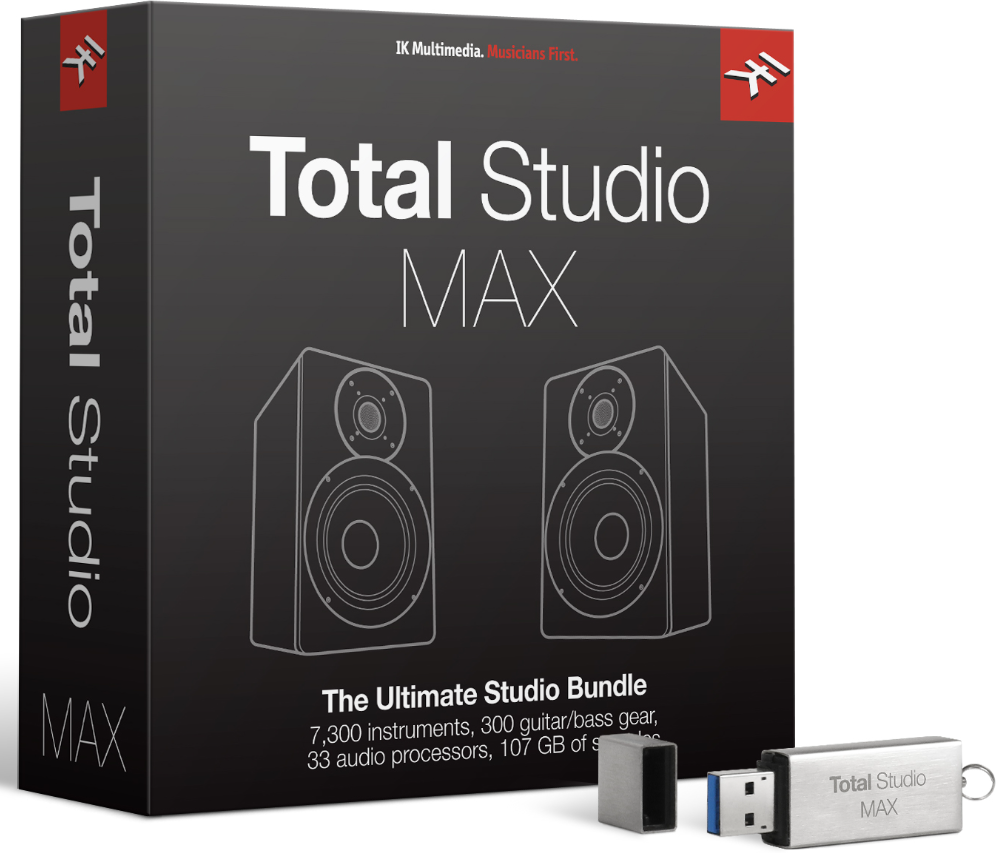 Ik Multimedia Total Studio Max - Virtuele instrumenten soundbank - Main picture