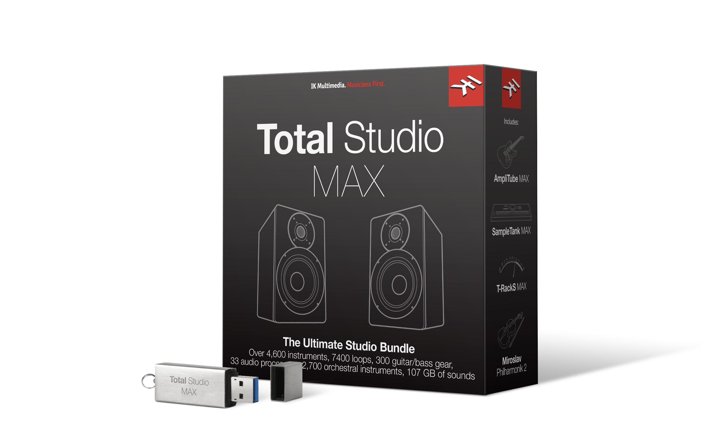 Ik Multimedia Total Studio Max - Virtuele instrumenten soundbank - Variation 1
