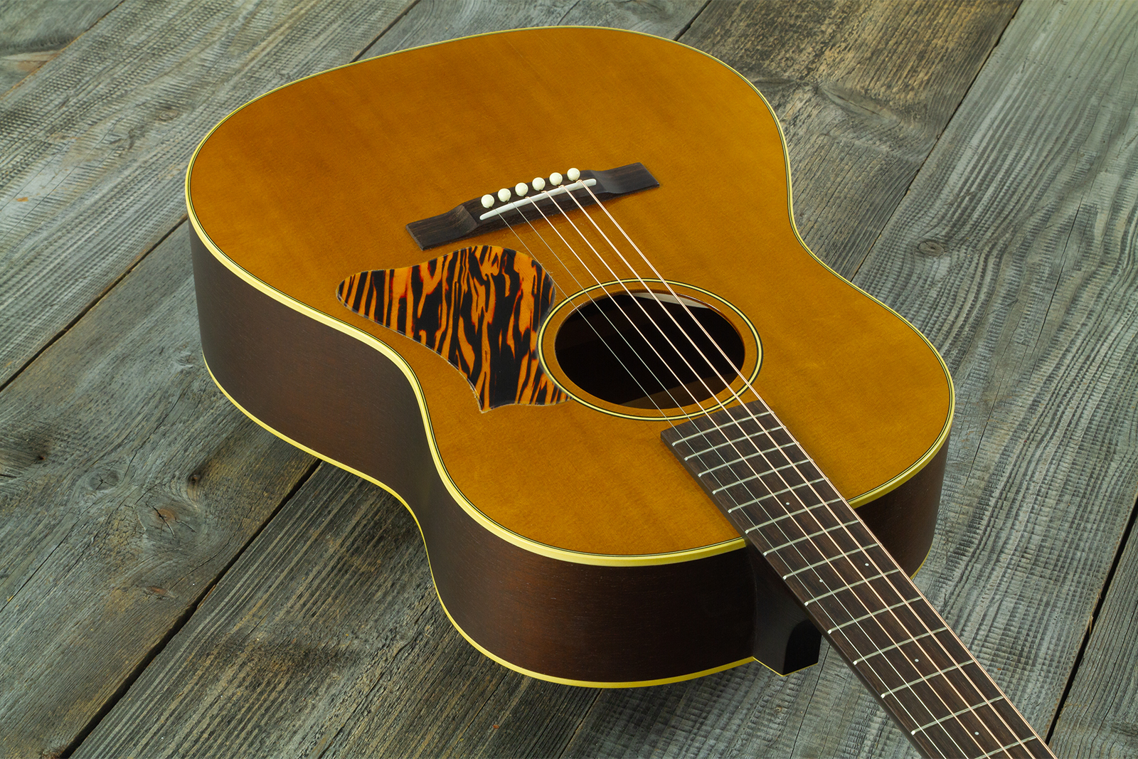 Iris Og Concert Epicea Acajou Rw #1389 - Relic Natural - Folk gitaar - Variation 1
