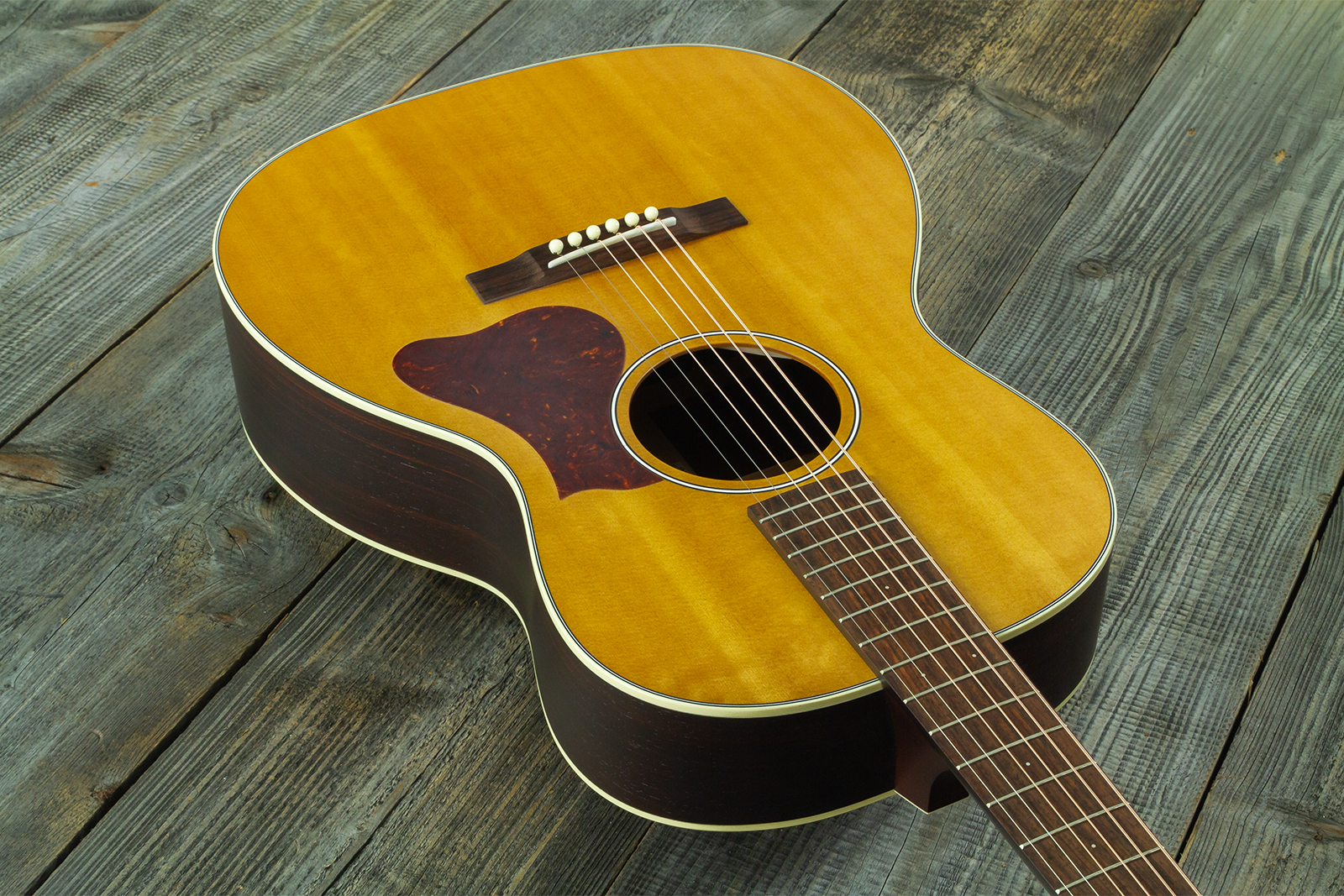 Iris Rcm-ooo 12-fret Epicea Cocobolo Rw #1672 - Relic Natural - Folk gitaar - Variation 1