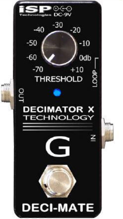 Isp Technologies Deci-mate G Micro Decimator - Compressor/sustain/noise gate effect pedaal - Main picture