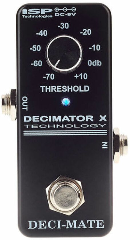 Isp Technologies Deci-mate Micro Decimator - Compressor/sustain/noise gate effect pedaal - Main picture