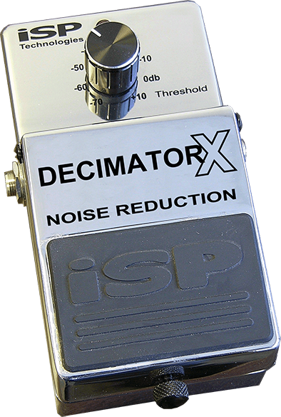 Isp Technologies Decimator X 2024 - Compressor/sustain/noise gate effect pedaal - Main picture