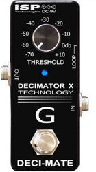 Compressor/sustain/noise gate effect pedaal Isp technologies DECI-MATE G Micro Decimator