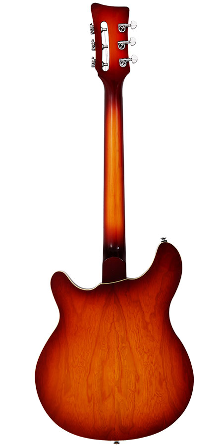 Italia Rimini 6 - Cherry Sunburst - Guitarra eléctrica de doble corte. - Variation 2