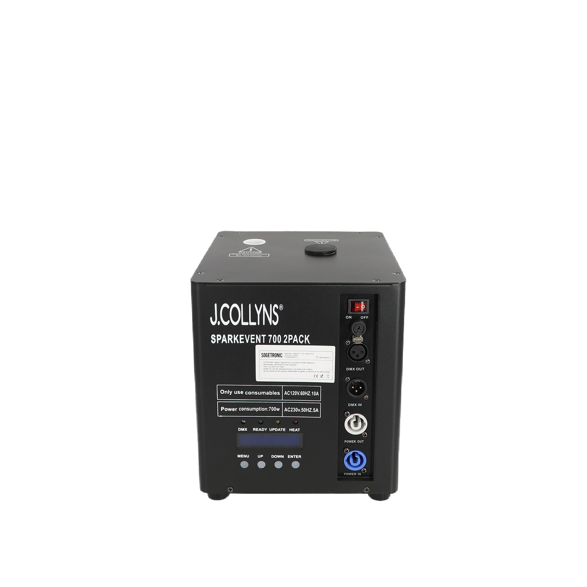 J.collyns Sparkevent 700 2pack - Confettimachine & vuurwerk machine - Variation 3
