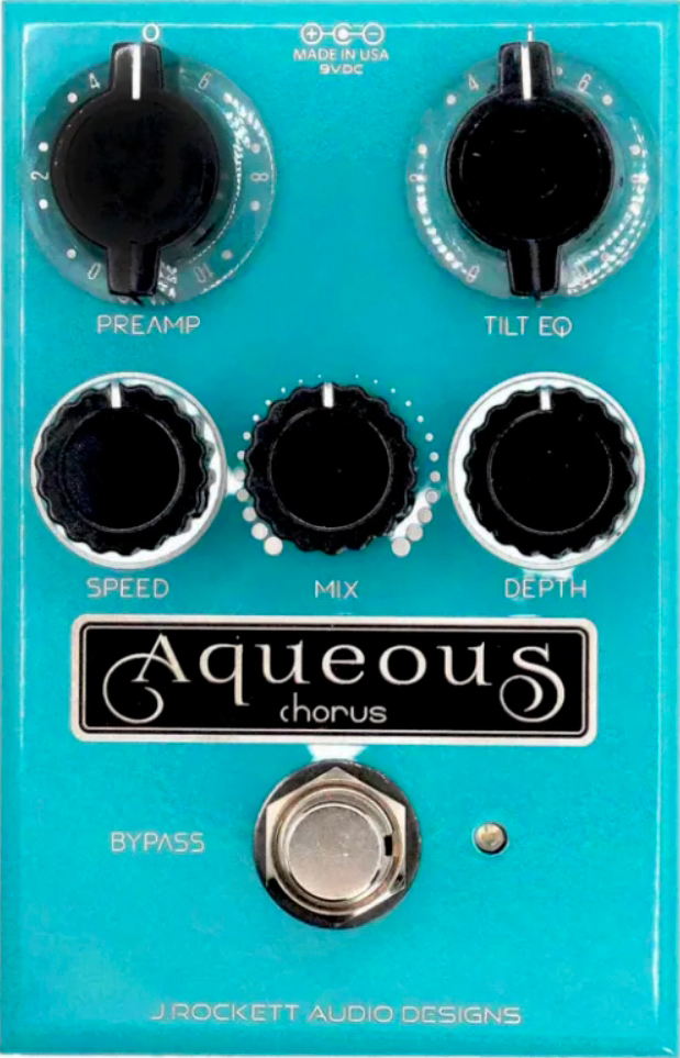 J. Rockett Audio Designs Aqueous Chorus - Modulation/chorus/flanger/phaser en tremolo effect pedaal - Variation 1