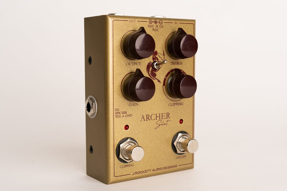 J. Rockett Audio Designs Archer Select Overdrive + Boost - Overdrive/Distortion/fuzz effectpedaal - Variation 1